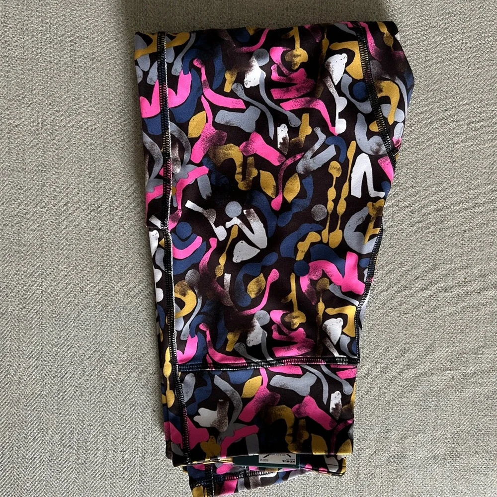 Tek Gear Multicolor Abstract Leggings - Picture 8 of 9